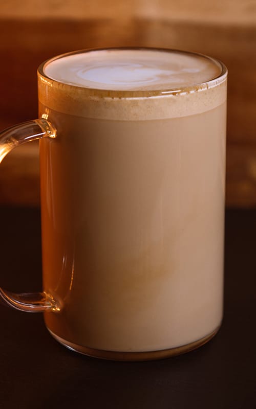 hot latte breve